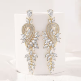 Luxury Crystal Chandelier Earrings
