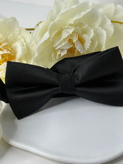 Classic Black Formal Bow Tie