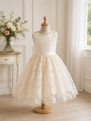 Elegant Princess Dress for 4-Year-Old Girls
