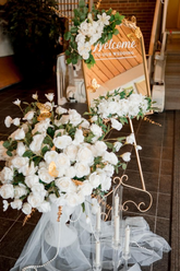 RENTAL - Luxury Mirror Wedding Welcome Display - RENTAL