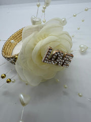 Gold & Ivory Love Corsage