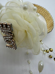 Gold & Ivory Love Corsage