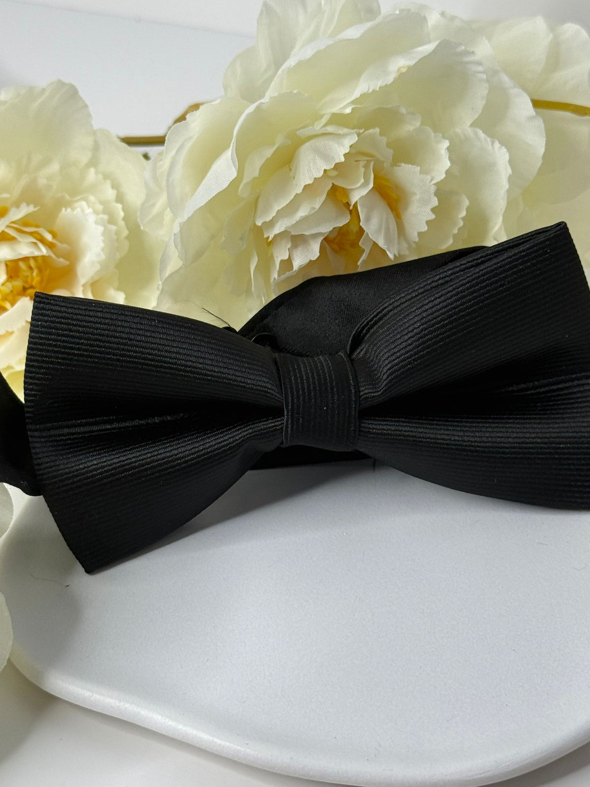 Classic Black Formal Bow Tie