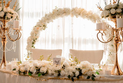 RENTAL - Luxury Sweetheart Table Wedding Décor Package - RENTAL