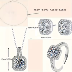 Luxury Rose Jewelry Gift Box Set