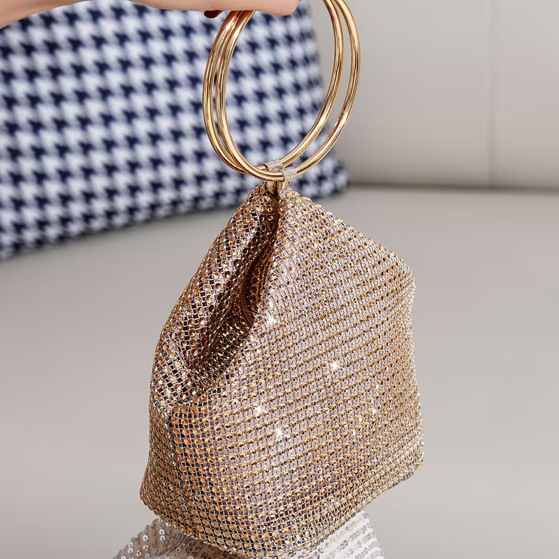 Luxury Rhinestone Crystal Evening Handbag
