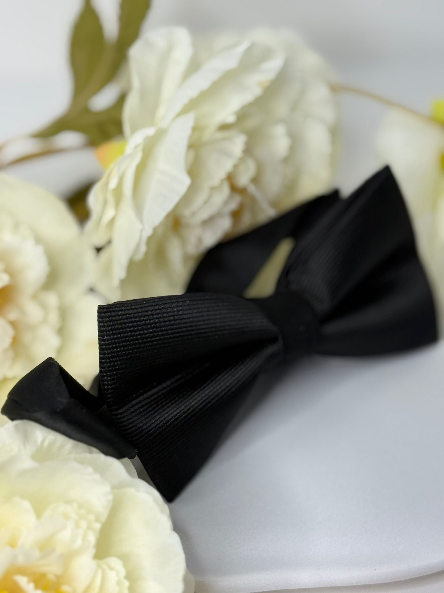 Classic Black Formal Bow Tie