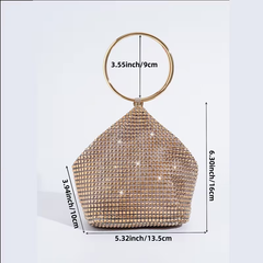 Luxury Rhinestone Crystal Evening Handbag