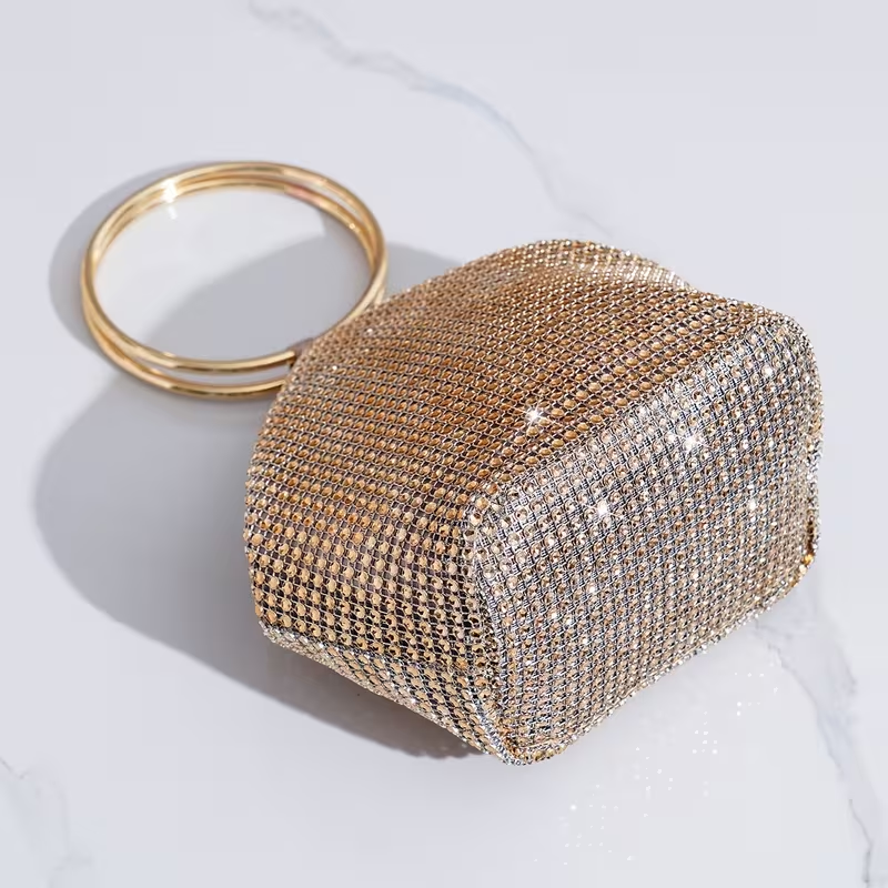 Luxury Rhinestone Crystal Evening Handbag