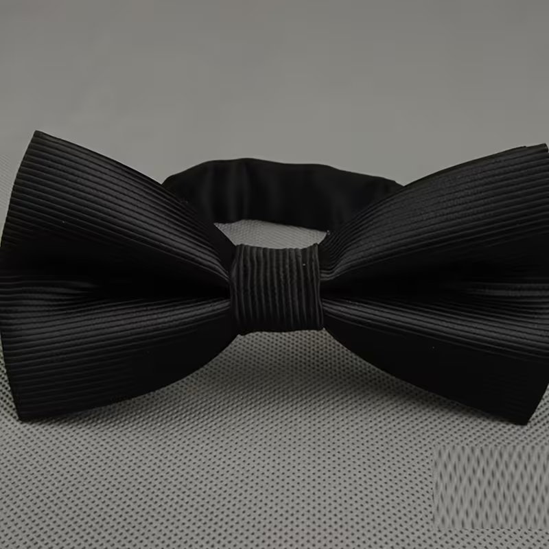 Classic Black Formal Bow Tie