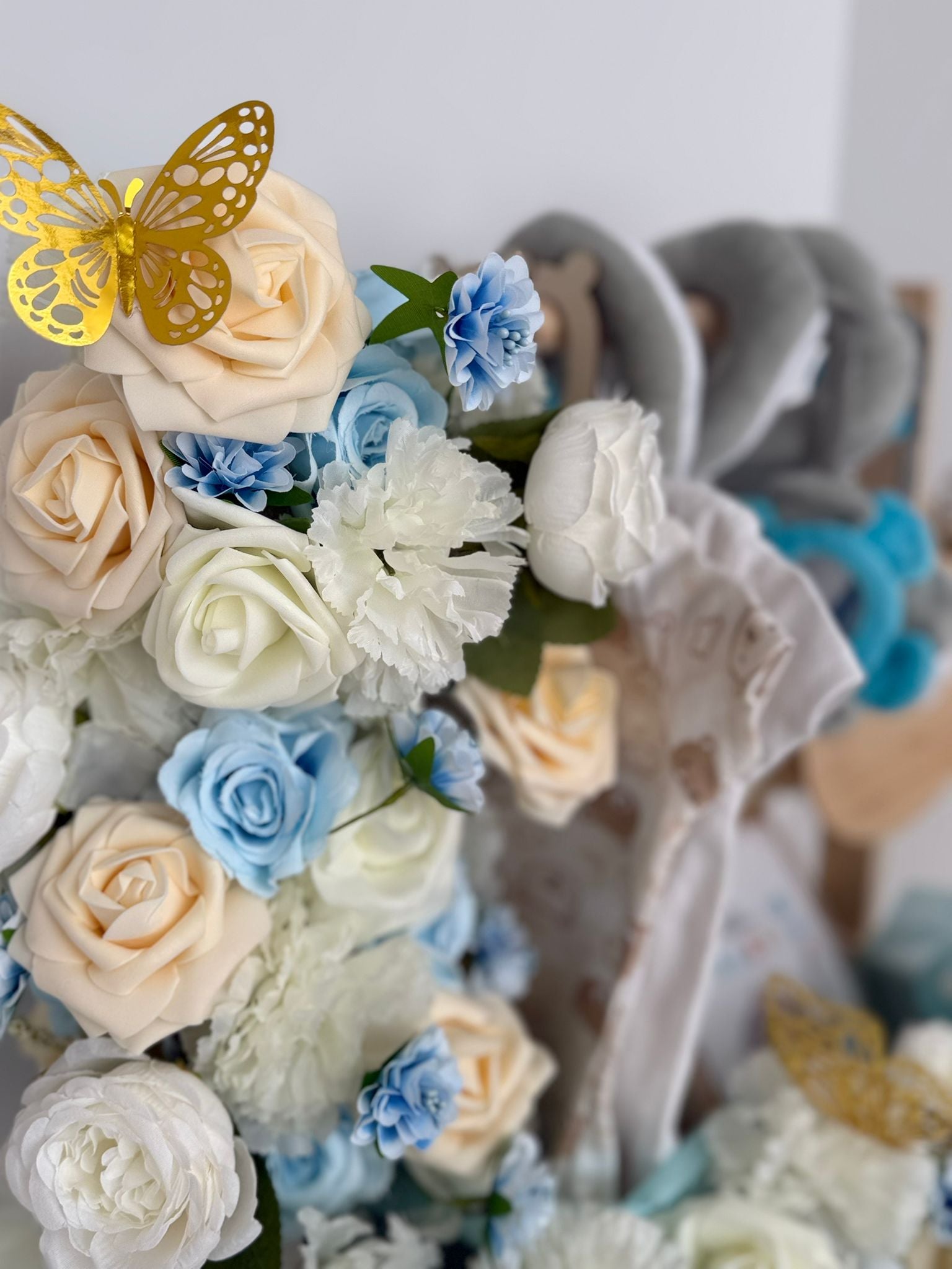 Luxury Baby Boy Welcome Gift Basket