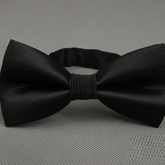 Classic Black Formal Bow Tie