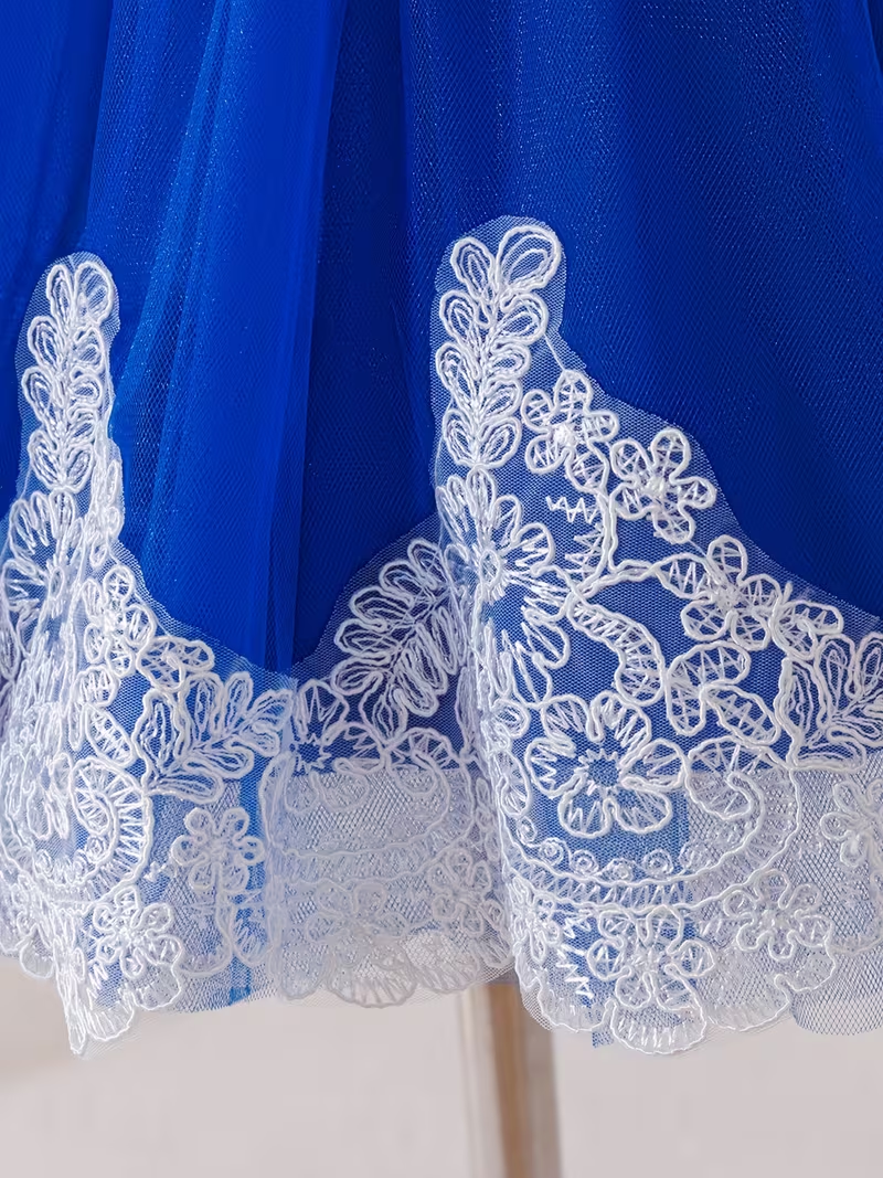 Royal Blue Girl Dress for 2-3 Yrs Old