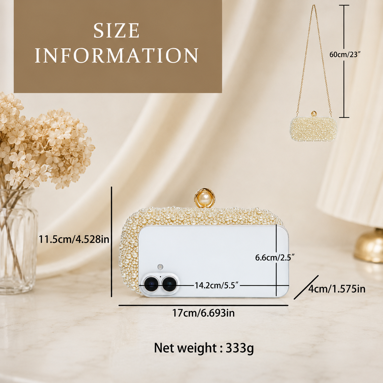 Pearl Evening Clutch