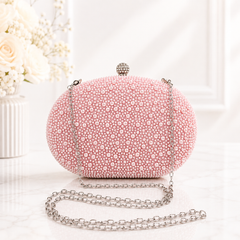 Elegant Pink Pearl Evening