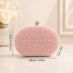 Elegant Pink Pearl Evening