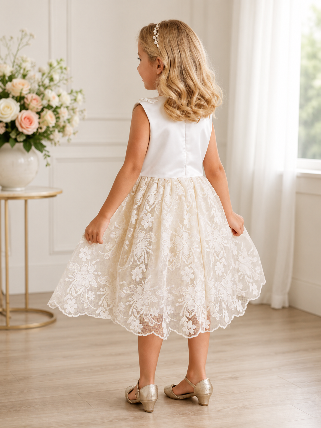 Elegant Princess Dress for 4-Year-Old Girls