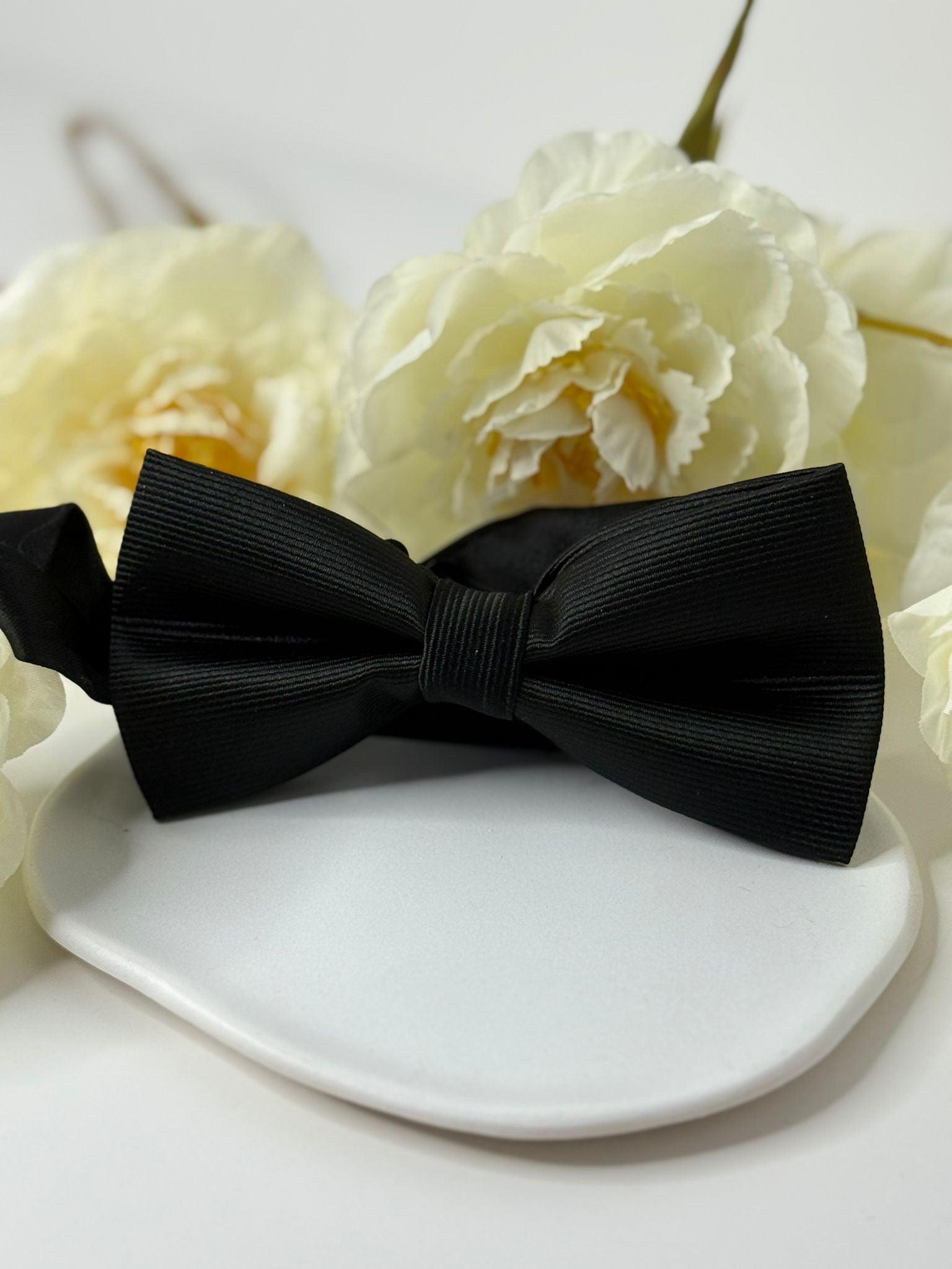 Classic Black Formal Bow Tie