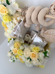 Luxury Baby Gift Basket – Elegant Newborn Gift Set