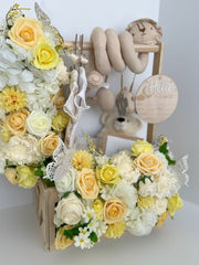 Luxury Baby Gift Basket – Elegant Newborn Gift Set