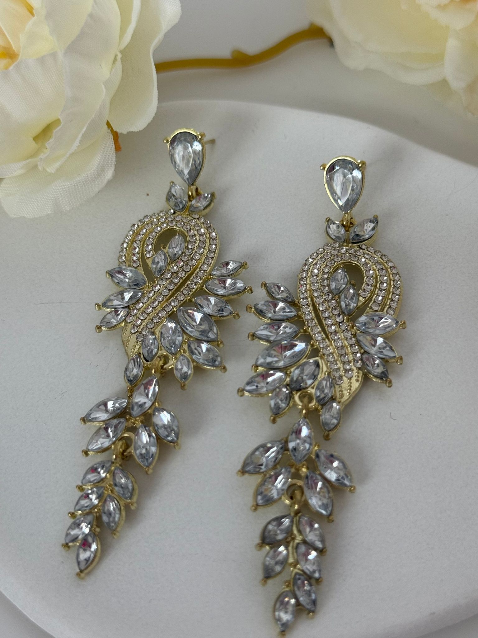 Luxury Crystal Chandelier Earrings
