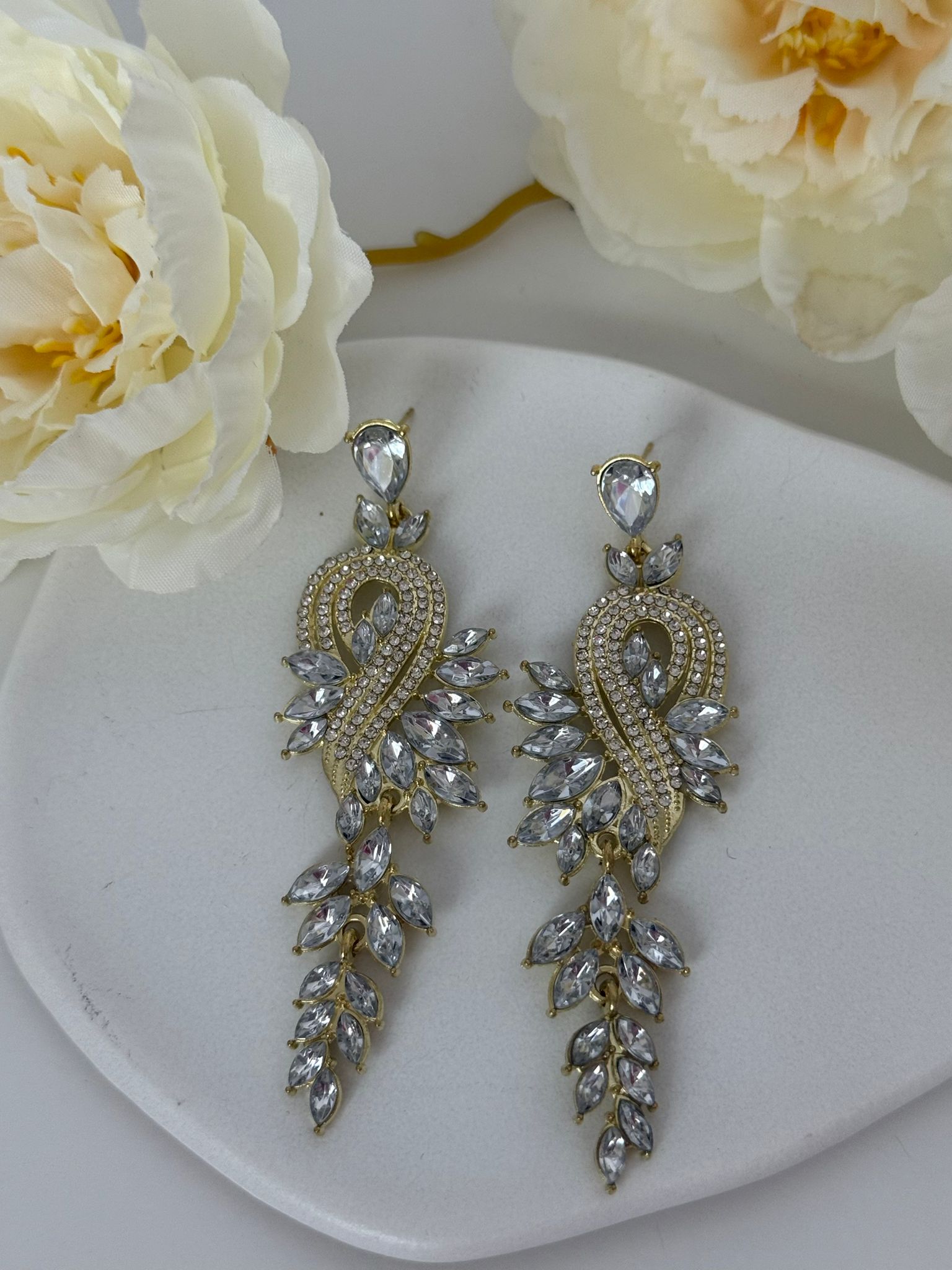Luxury Crystal Chandelier Earrings