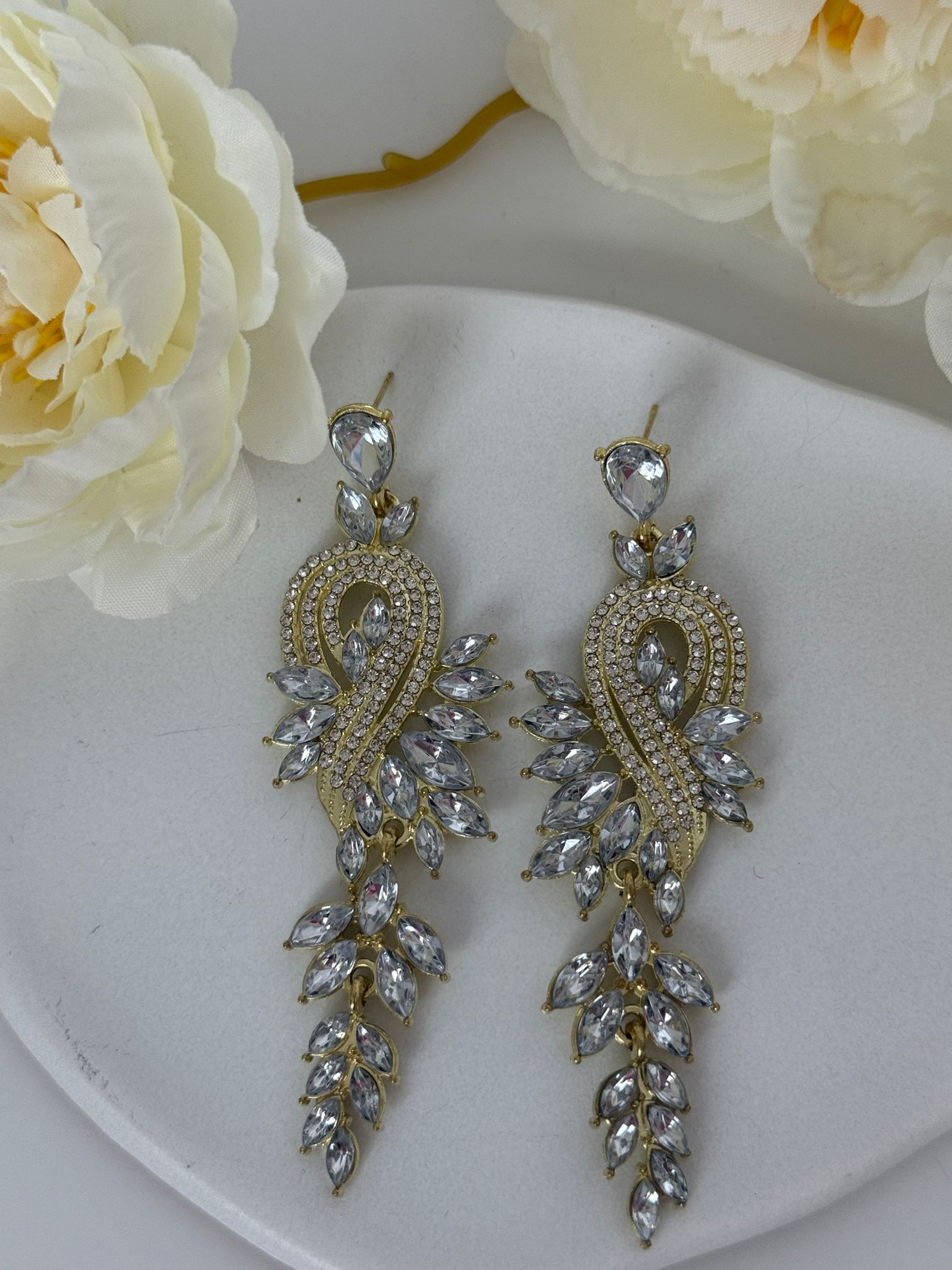 Luxury Crystal Chandelier Earrings