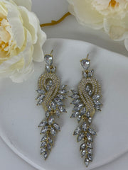 Luxury Crystal Chandelier Earrings