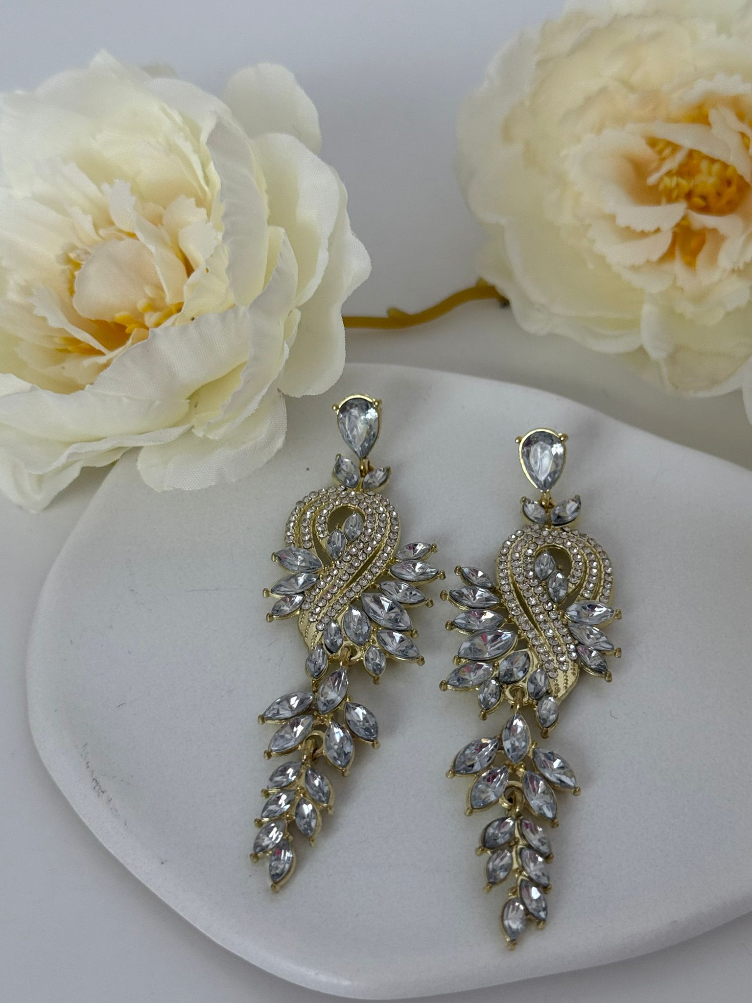 Luxury Crystal Chandelier Earrings