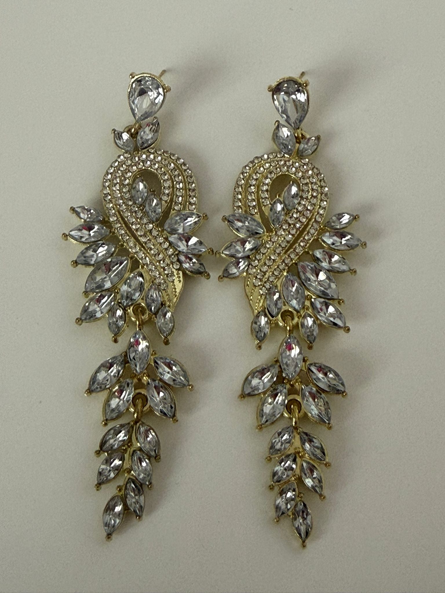 Luxury Crystal Chandelier Earrings