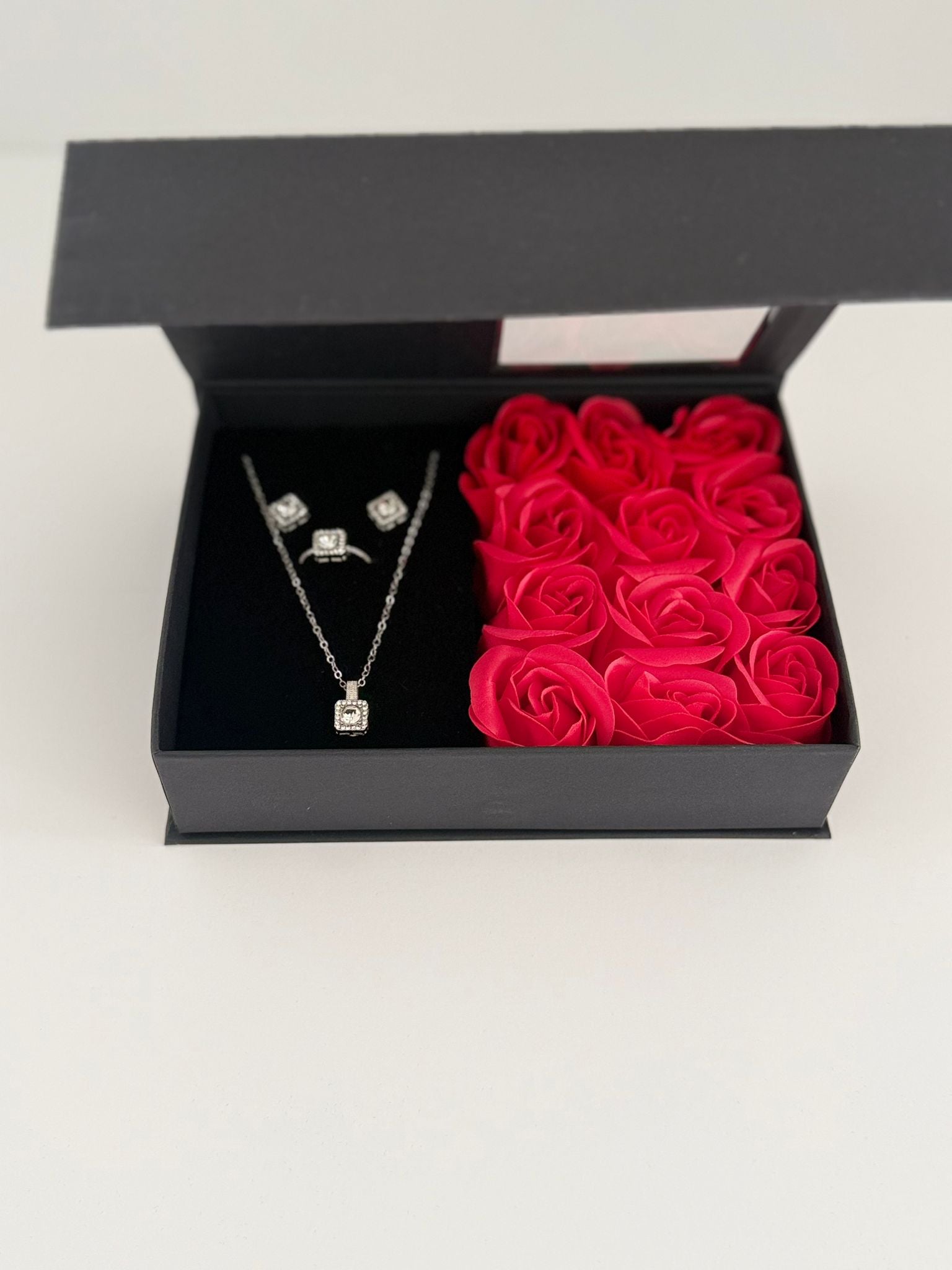 Luxury Rose Jewelry Gift Box Set