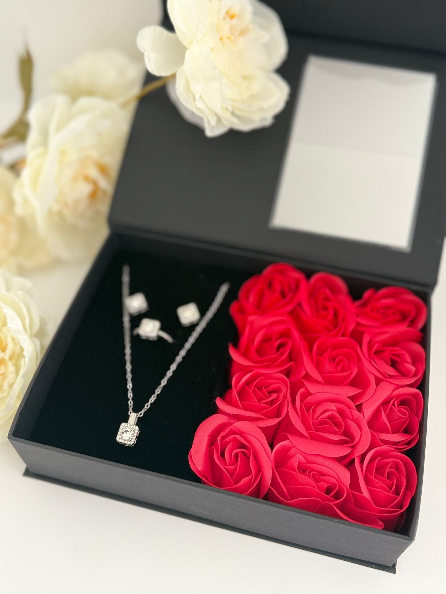 Luxury Rose Jewelry Gift Box Set