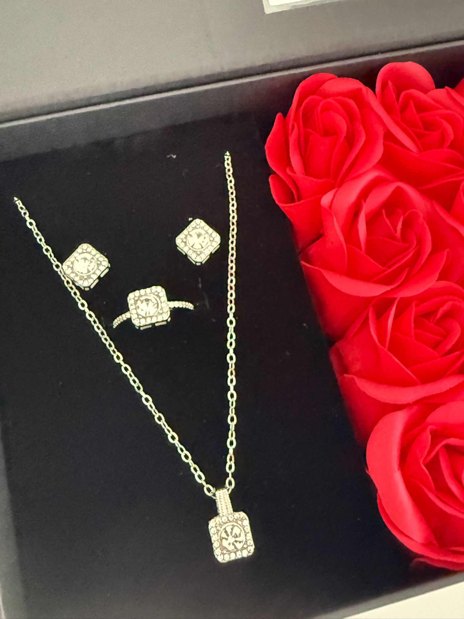 Luxury Rose Jewelry Gift Box Set