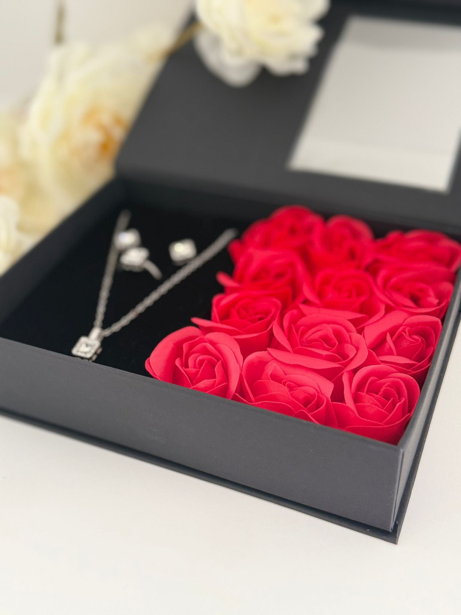 Luxury Rose Jewelry Gift Box Set