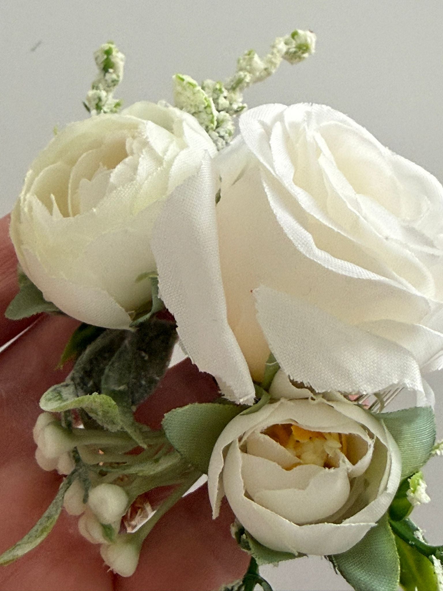 Ivory Rose Bridal Hair Comb