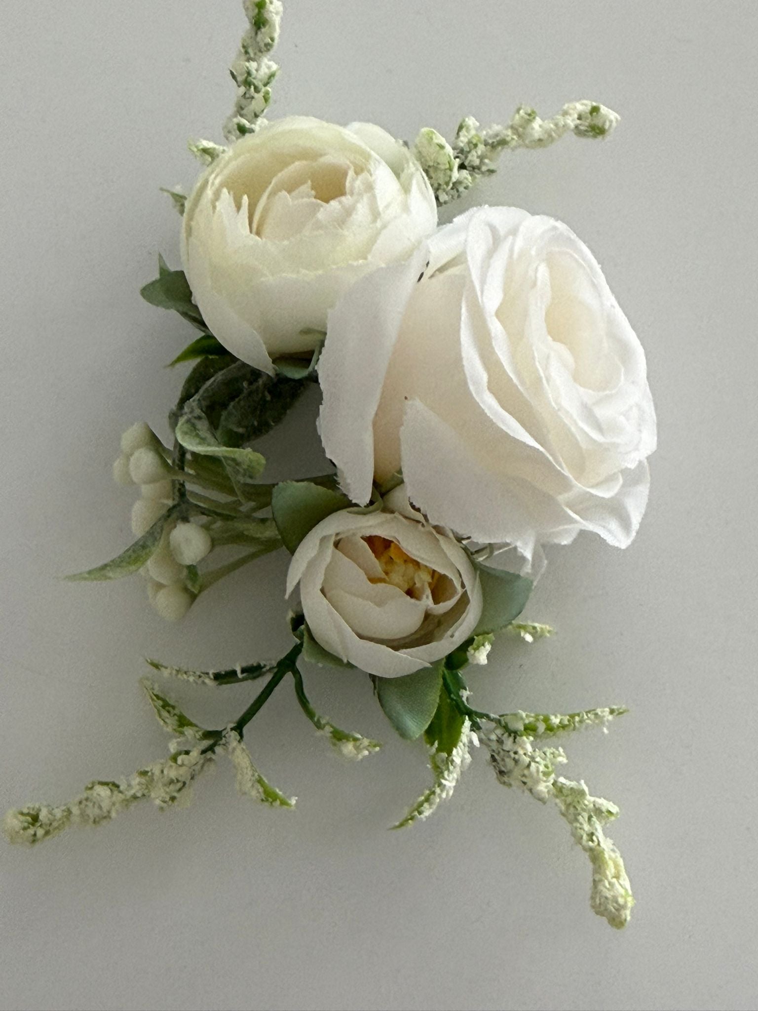 Ivory Rose Bridal Hair Comb