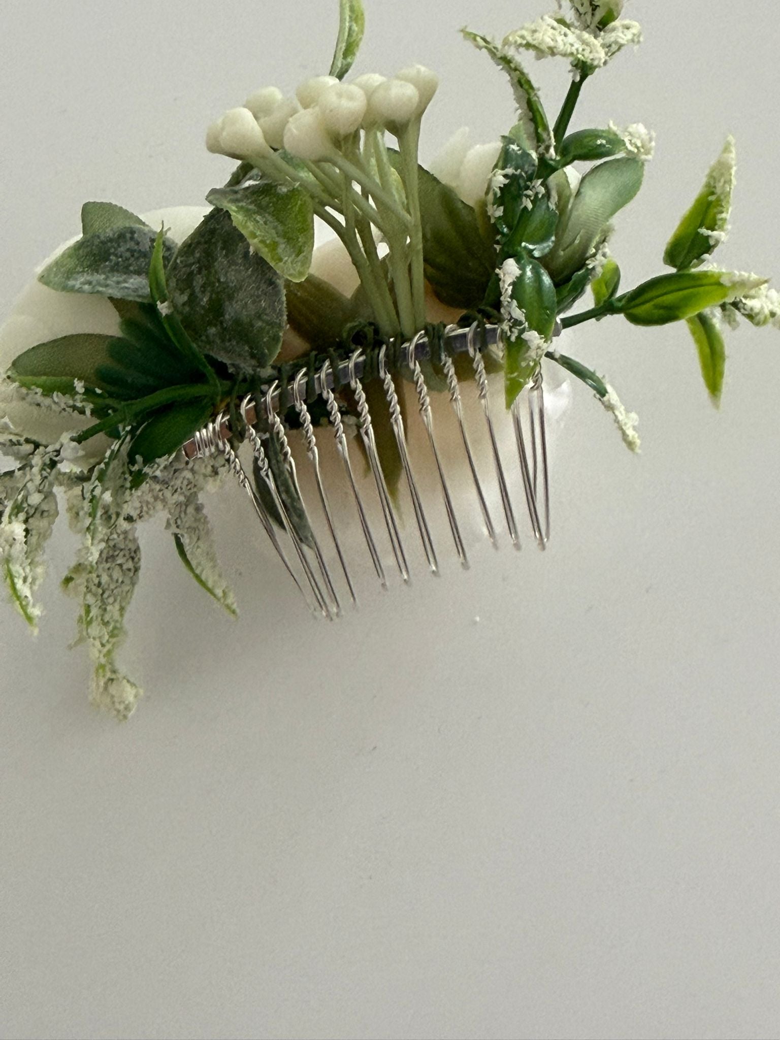 Ivory Rose Bridal Hair Comb