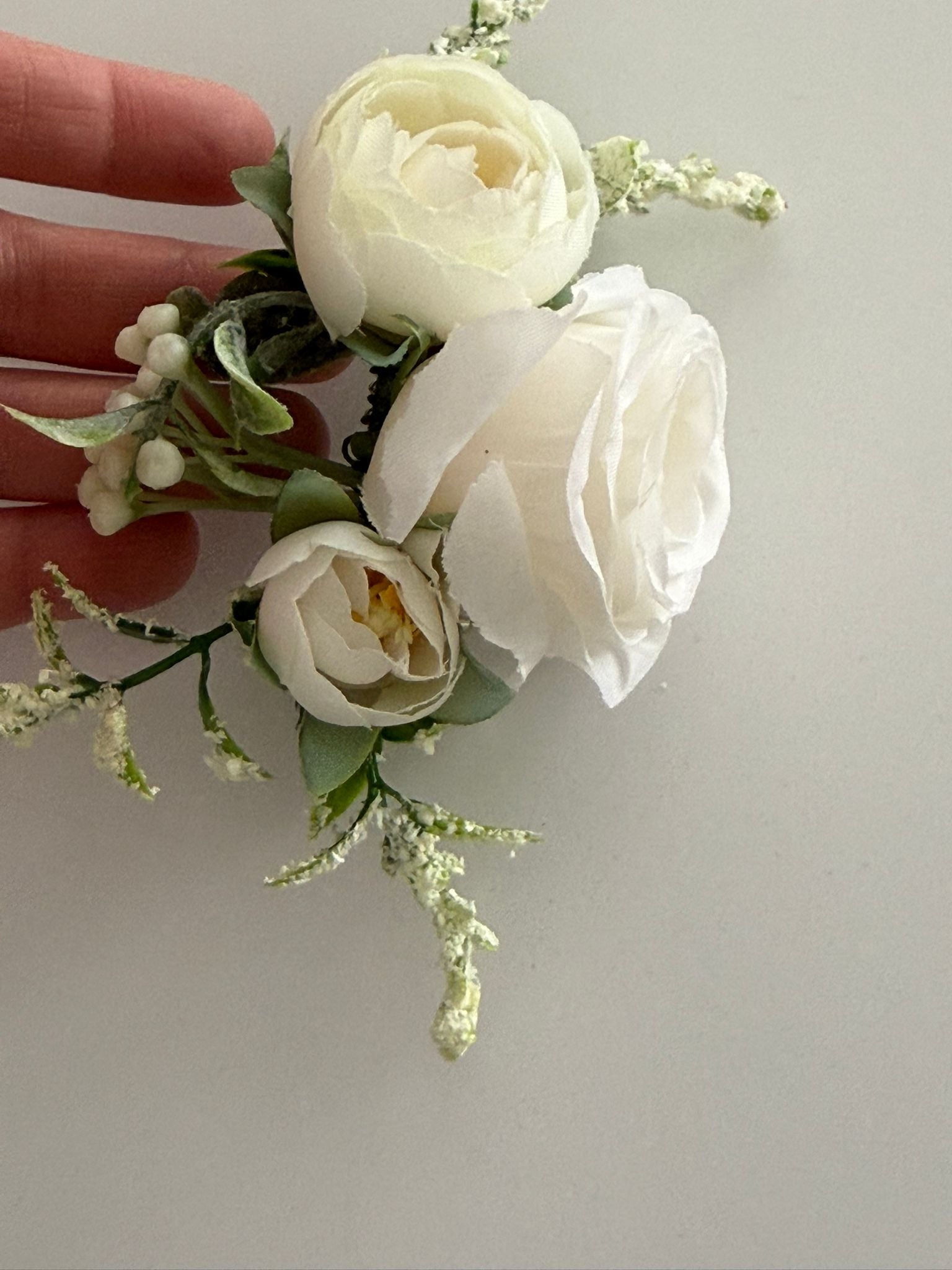 Ivory Rose Bridal Hair Comb