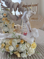 Luxury Neutral Baby Gift Basket
