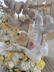 Luxury Neutral Baby Gift Basket
