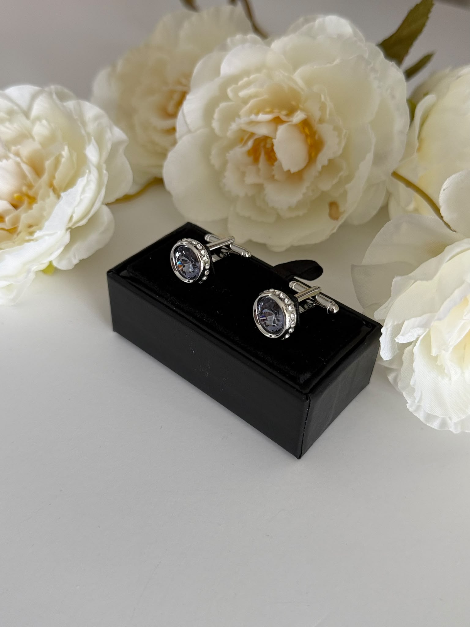 Luxury Amethyst Cufflinks for Men