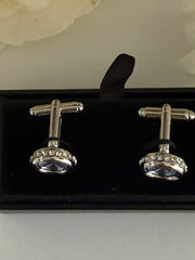 Luxury Amethyst Cufflinks for Men