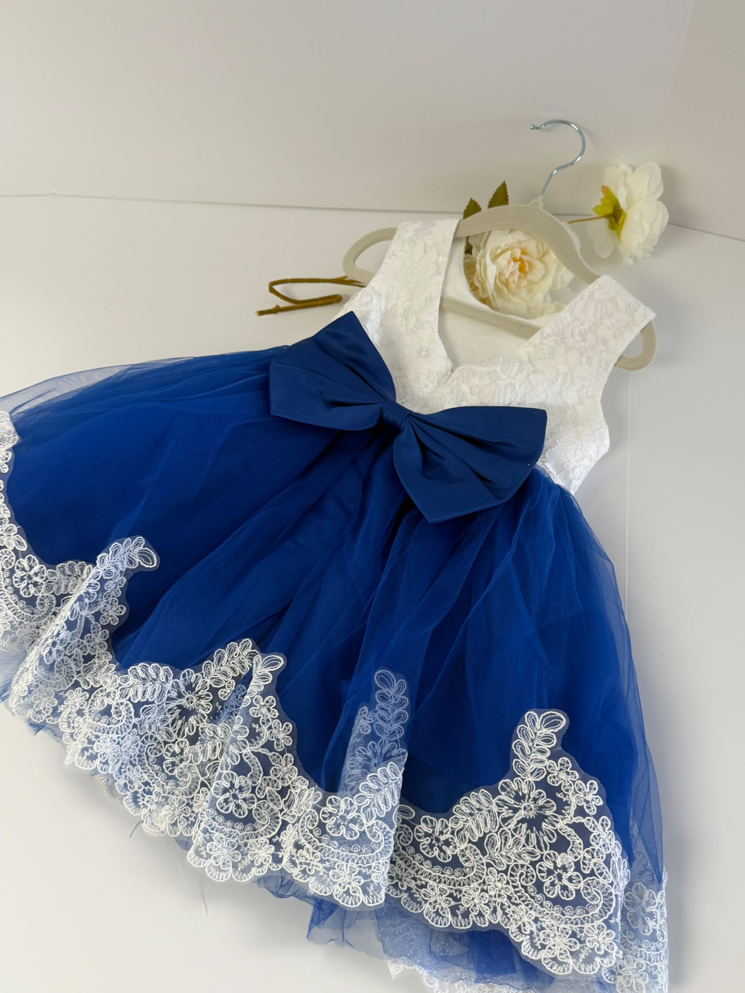 Royal Blue Girl Dress for 2-3 Yrs Old