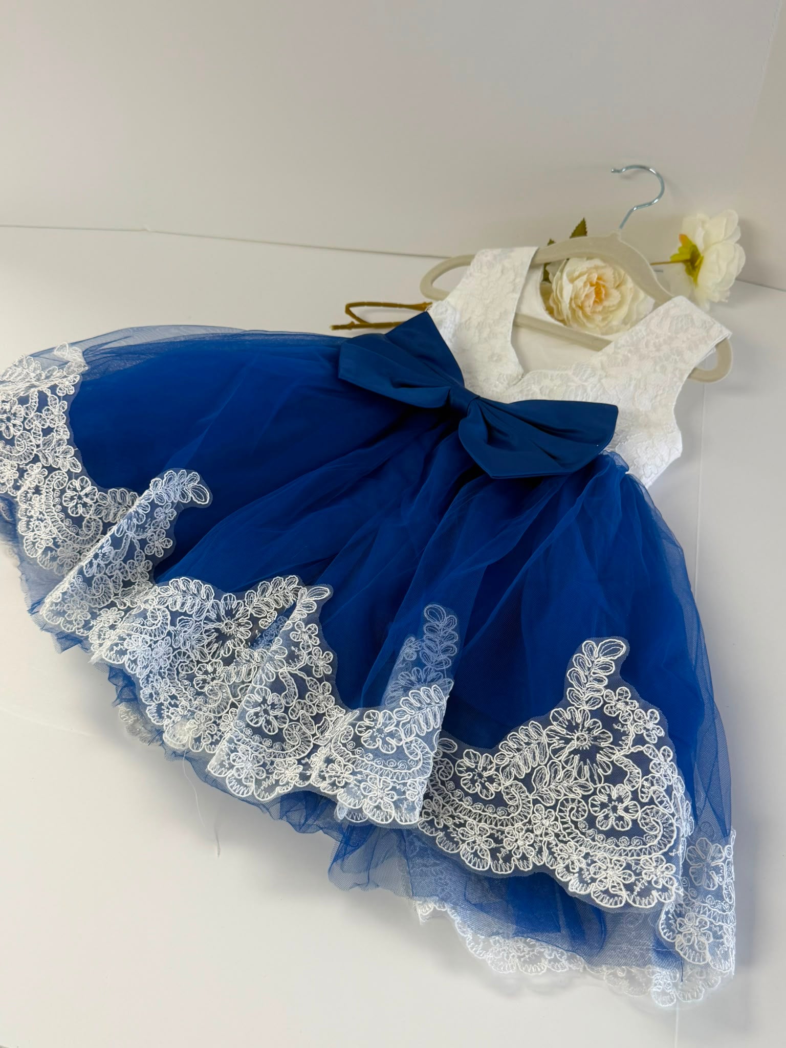 Royal Blue Girl Dress for 2-3 Yrs Old