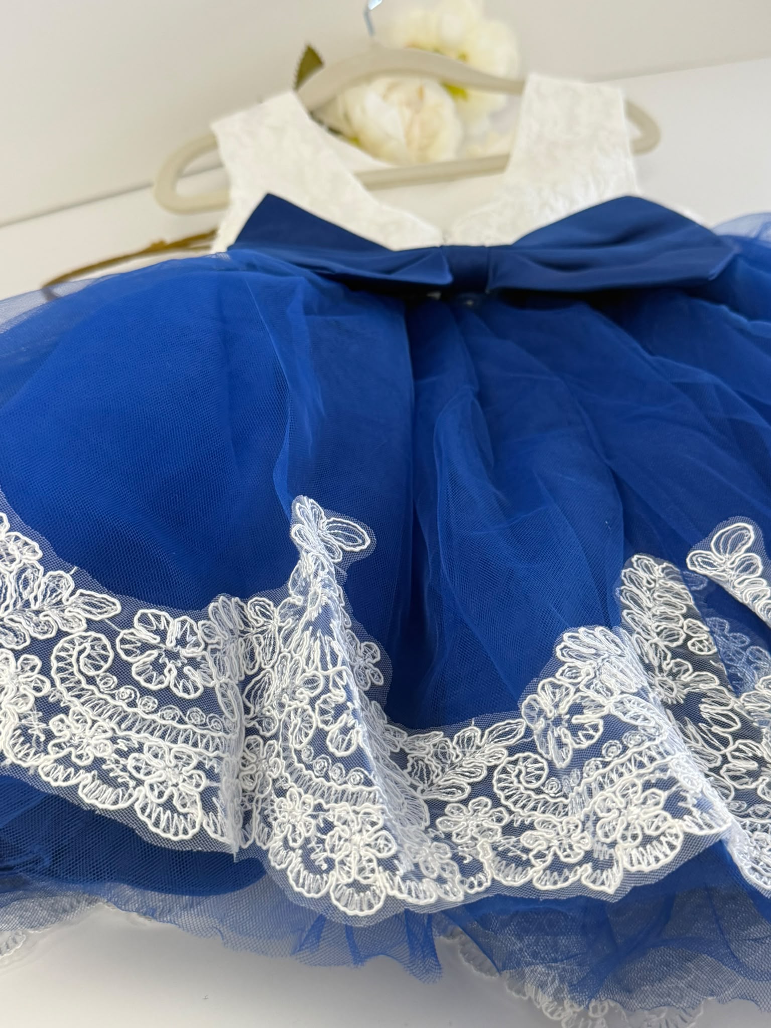 Royal Blue Girl Dress for 2-3 Yrs Old