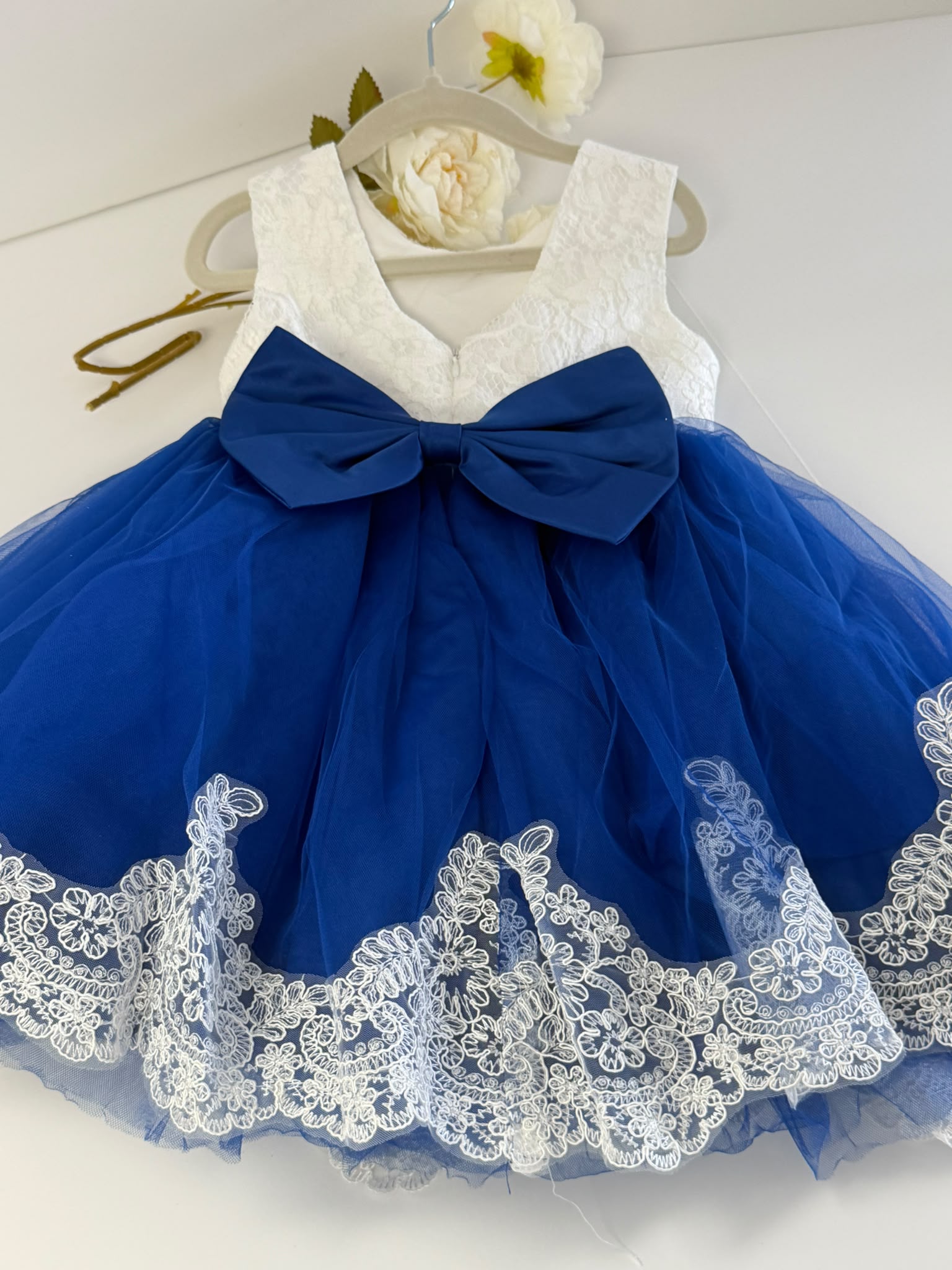 Royal Blue Girl Dress for 2-3 Yrs Old