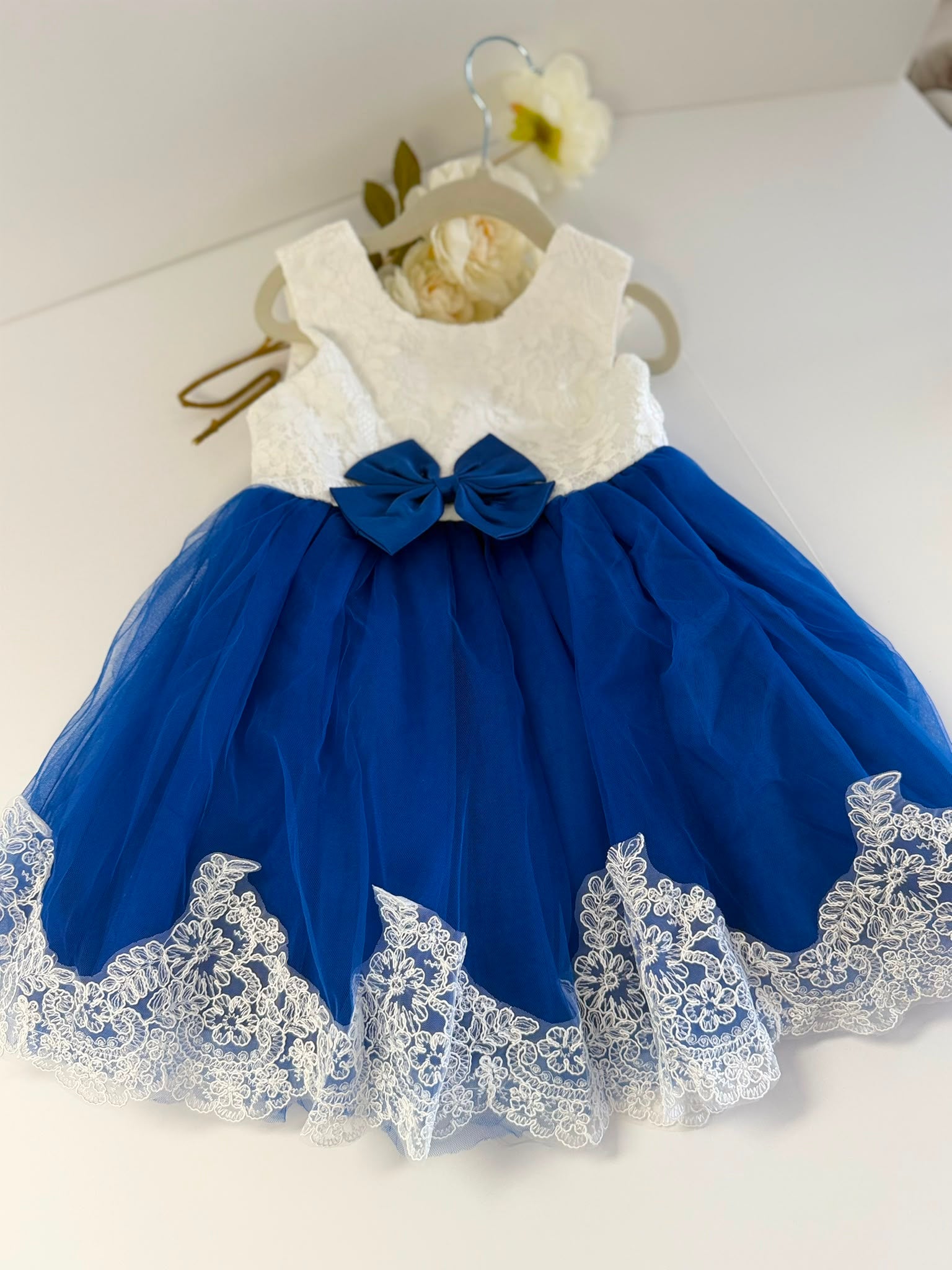 Royal Blue Girl Dress for 2-3 Yrs Old