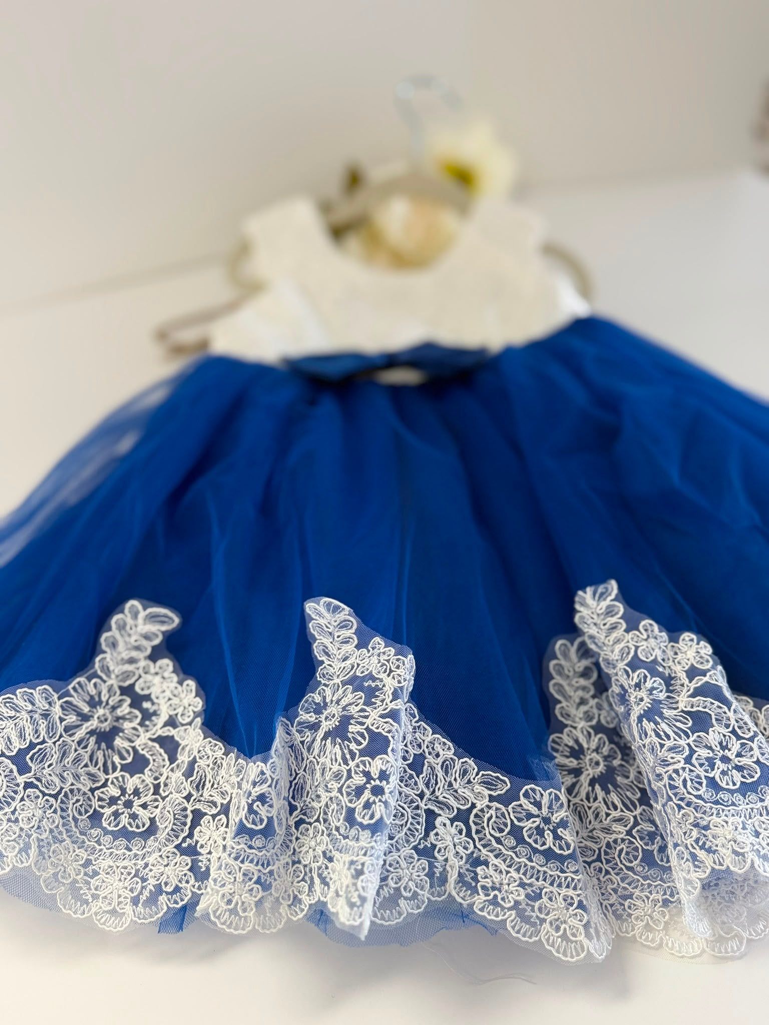 Royal Blue Girl Dress for 2-3 Yrs Old