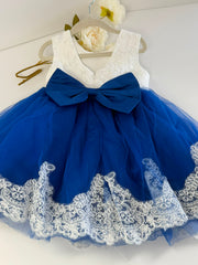 Royal Blue Girl Dress for 2-3 Yrs Old