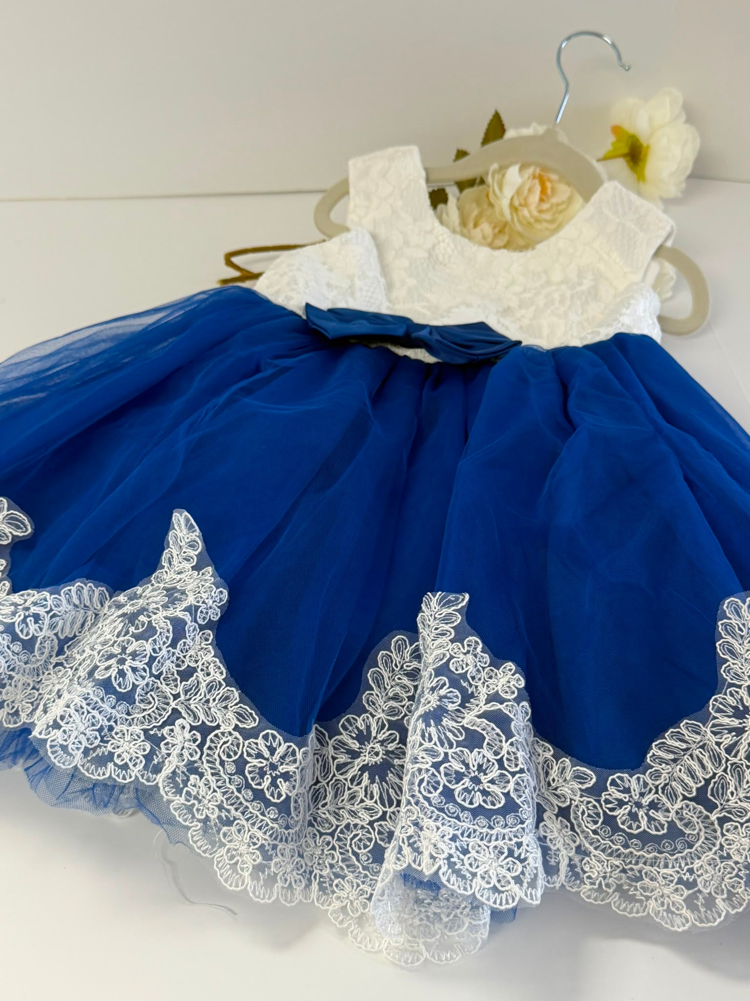 Royal Blue Girl Dress for 2-3 Yrs Old